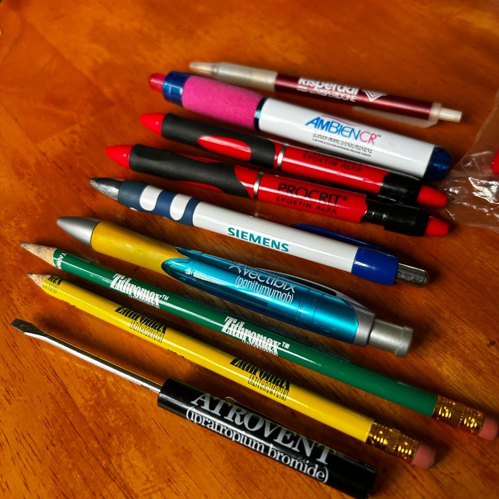 Vintage Pharmaceutical Drug Pen Merch